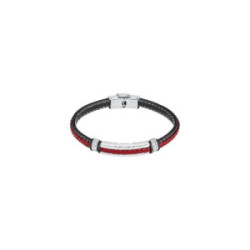 PULSERA LOTUS STYLE MEN IN BLACK - LS2638-2/2 - LS2638-2/2