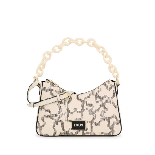 BANDOLERA TOUS BAGUEETTE K M EVOLUTION BEIGE - 2001787801