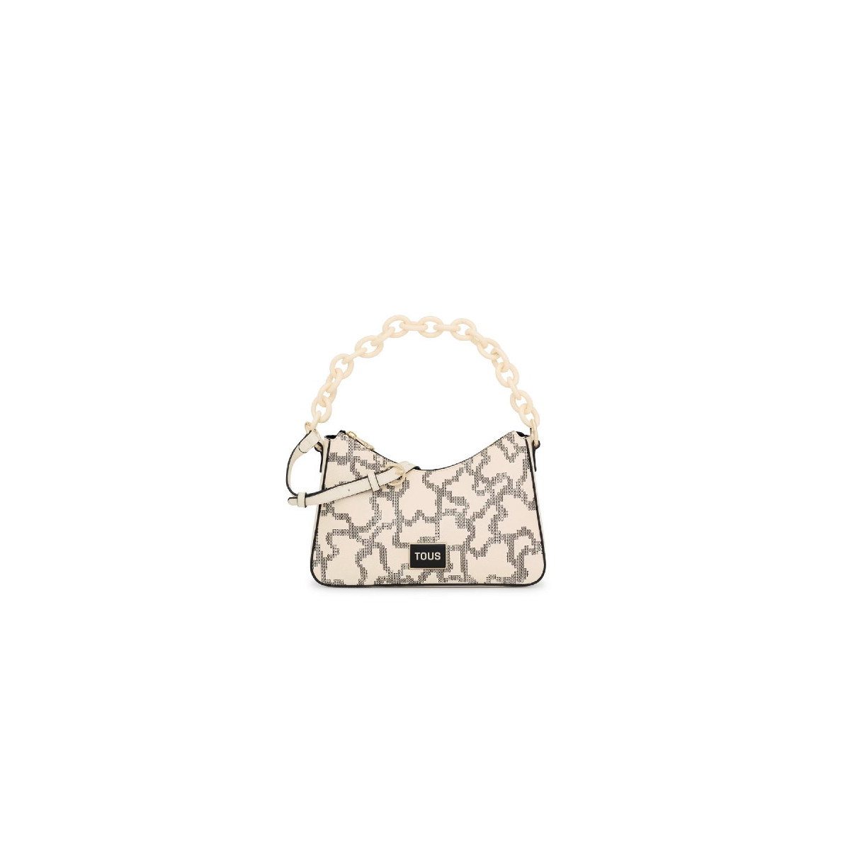 BANDOLERA TOUS BAGUEETTE K M EVOLUTION BEIGE - 2001787801