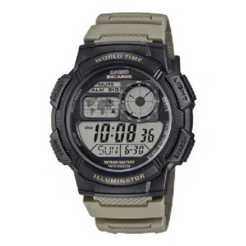 RELOJ CASIO COLLECTION AE-1000W-5AVEF BEIGE VINTAGE - AE-1000W-5AVEF