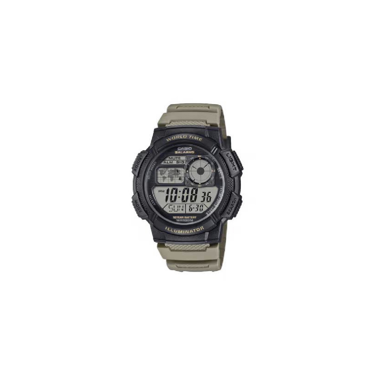 RELOJ CASIO COLLECTION AE-1000W-5AVEF BEIGE VINTAGE - AE-1000W-5AVEF