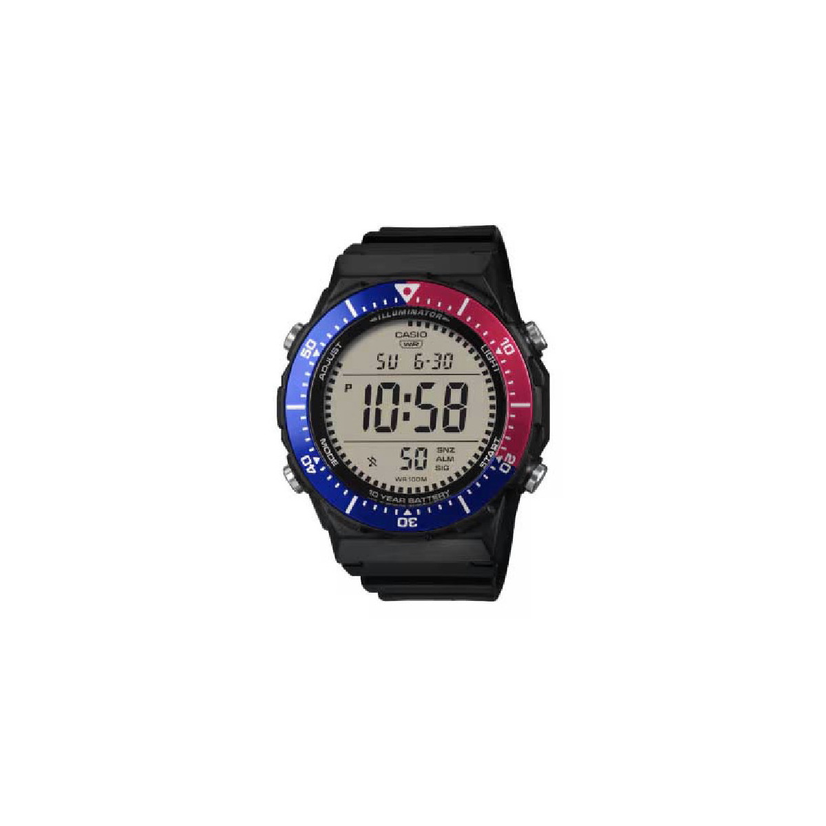 RELOJ CASIO COLLECTION AE-1700H-1A2VEF ROJO Y NEGRO - AE-1700H-1A2VEF