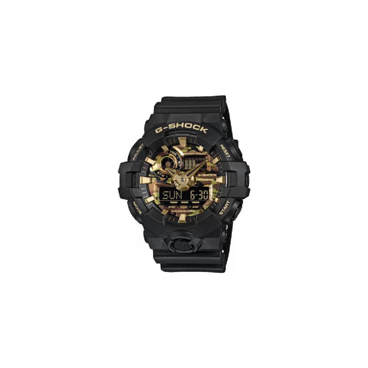 RELOJ CASIO G-SHOCK GA-700CF-1AER BOLD CAMO ORO - GA-700CF-1AER