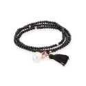 PULSERA MARINA GARCÍA ZEN NEGRA CON CHARM ÁNGEL - 90019UP PULSERA MARINA GARCÍA ZEN NEGRA CON CHARM ÁNGEL - 90019UP