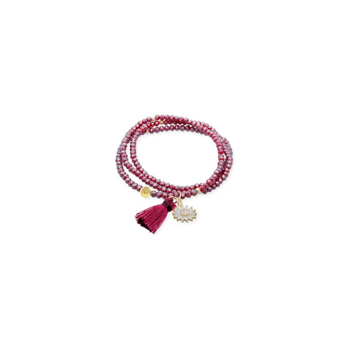 PULSERA MARINA GARCÍA BURDEOS SOL - 91168U2