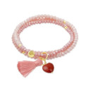 PULSERA MARINA GARCÍA ROSA CORAZON - 91287U42 PULSERA MARINA GARCÍA ROSA CORAZON - 91287U42
