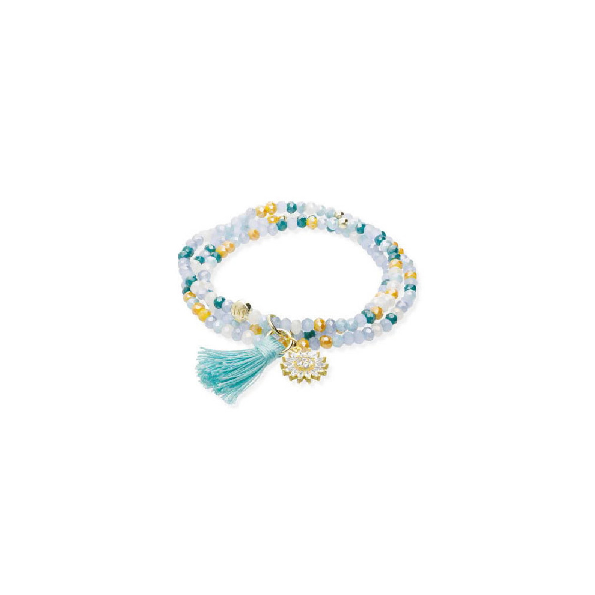 PULSERA MARINA GARCÍA FACETADO MULTICOLOR - 91331U2