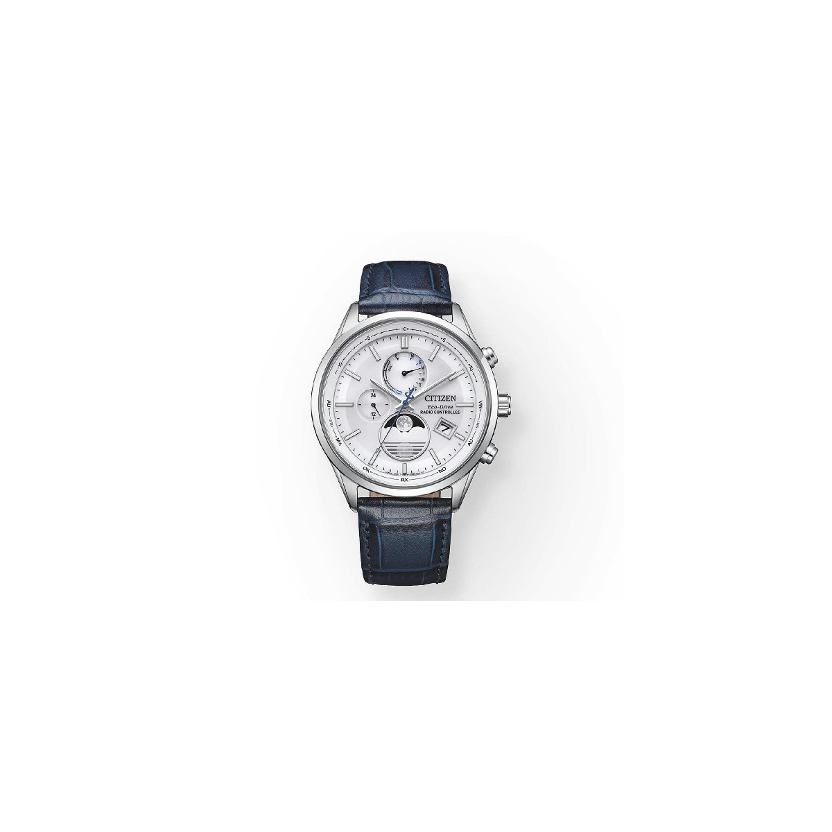 RELOJ CITIZEN ECO-DRIVE RADIOCONTROLADO MOONPHASE 42MM - BY1030-09A - BY1030-09A