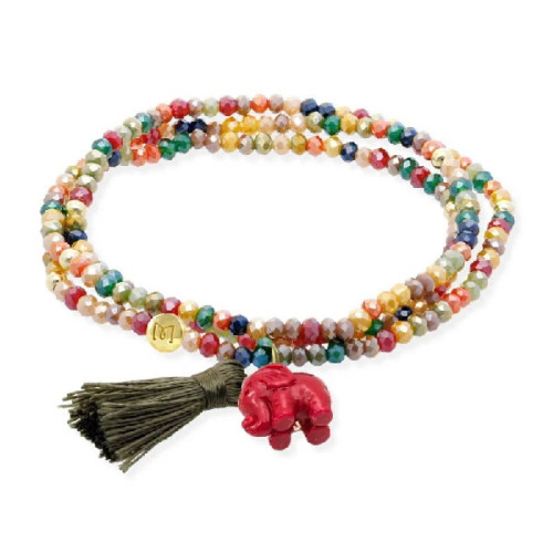 PULSERA MARINA GARCIA STRASS ELEFANTE - 91290UE