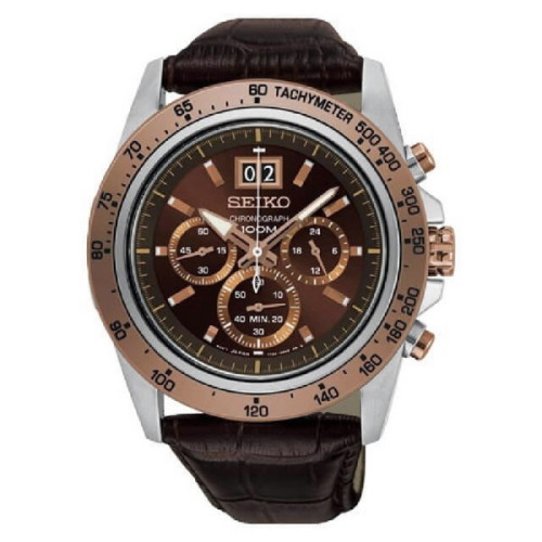 RELOJ SEIKO NEO SPORTS CUERO - SPC248P1