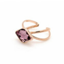 ANILLO VICTORIA CRUZ ROMBO ROSA - A3120RSA