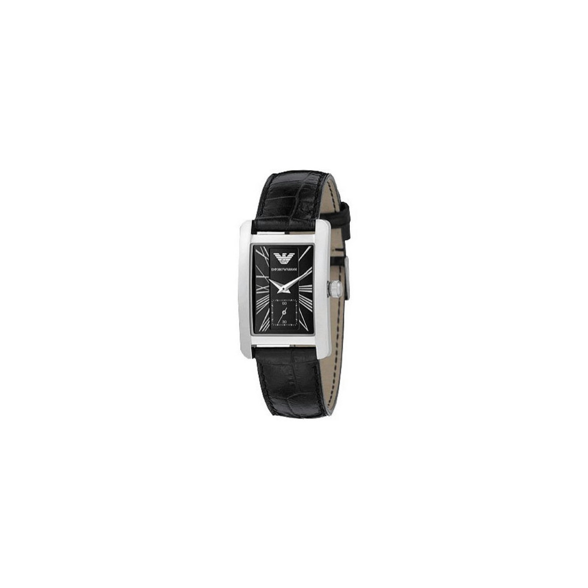 RELOJ EMPORIO ARMANI CUERO NEGRO ANALOGICO - AR0151