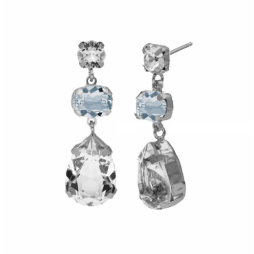 PENDIENTES VICTORIA BLOOMING CRISTALES - A4277-07HT