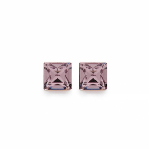 PENDIENTES VICTORIA CRUZ CRISTAL MORADOS - A3090-05T