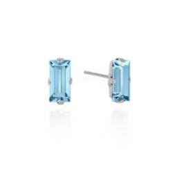 PENDIENTES VICTORIA CRUZ BOTÓN RECTANGULAR MACEDONIA COLLECTION - A3661-10HT