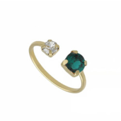 ANILLO VICTORIA CRUZ JASMINE VERDE - A3753-10DA